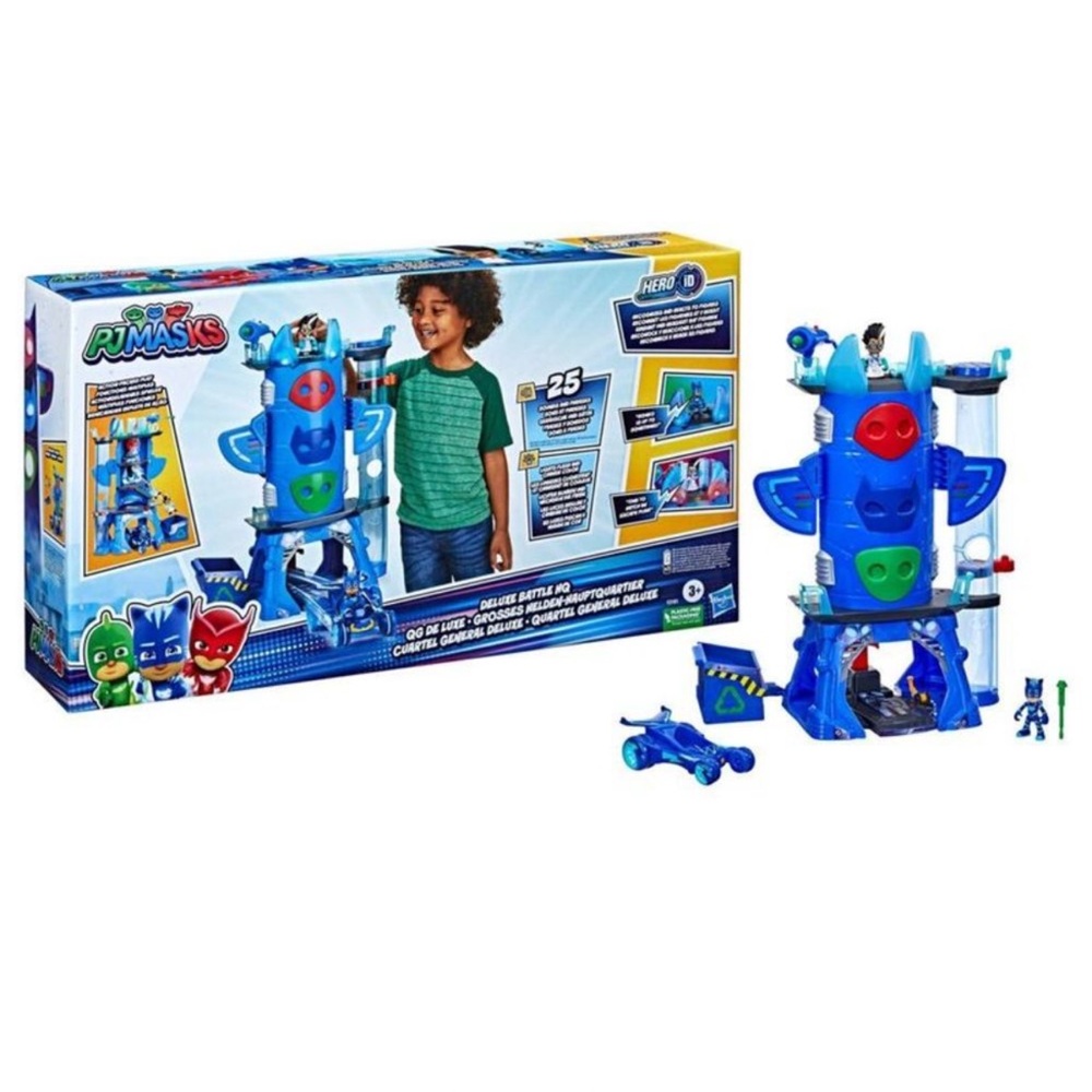 PJ masks Deluxe Battle HQ Playset - Blue - Picture 2 of 2